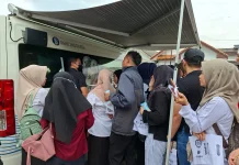Layanan Kas Keliling BI Berjalan Tertib