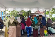 Operasi Pasar Murah Kecamatan Manggar Sediakan 4 Ton Beras