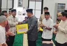 Safari Ramadan, Pemprov Babel Salurkan Rp150 Juta di Belitung