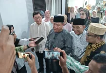 Safari Ramadan Gubernur, BPJS Ketenagakerjaan dan Baznas Beri Santunan