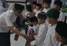 Polresta Pangkalpinang Buka Puasa Bersama Anggota dan Salurkan Santunan