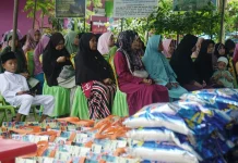 PAUD IT Amaliyah Salurkan 170 Paket Sembako lewat Amaliyah Berbagi