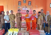 Bupati Beltim Kunjungi Panti Asuhan dan Panti Sosial di Kecamatan Gantung