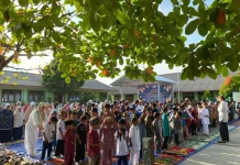 SDN 6 Sungailiat Gelar Salat Dhuha Selama Ramadan