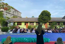 Siswa SDN 6 Sungailiat Gelar Buka Puasa Bersama