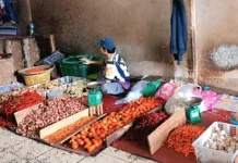 Harga Cabai Kecil Naik di Pasar Kite Sungailiat
