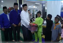 Pemkab Bangka Santuni Nelayan dan Anak Yatim