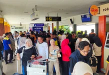 Puncak Mudik Bandara Hanandjoeddin Diprediksi 19 Maret