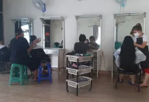 Sepekan jelang Lebaran, Salon di Sungailiat Mulai Ramai Pelanggan