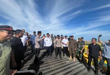 Gubernur Babel Tinjau Arus Mudik di Pelabuhan Tanjung Kalian Mentok