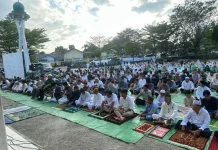 Muhammadiyah di Mentok Gelar Salat Id Lebih Awal