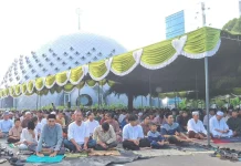 Sekitar 1.119 Masjid di Babel Gelar Salat Id Idulfitri 2026