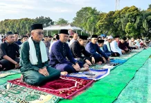 Pemkab Bangka Barat Gelar Salat Id di Kecamatan Mentok