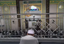 Suasana Salat Ied di Masjid Al-Mu'minun Kelurahan Kenanga