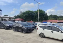 Arus Kendaraan di Pelabuhan Tanjung Kalian Lenggang saat Lebaran Kedua