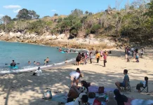 Timgab BPBD Bangka Pantau Kawasan Wisata pada Libur Idulfitri