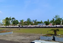 Apel Perdana pasca-Lebaran, Bupati Beltim Tekankan Disiplin dan Pelayanan Publik