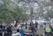 Pantai Matras Padat di Penghujung Libur Lebaran
