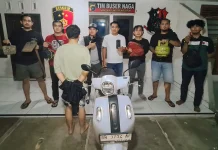 Tim Buser Naga Polresta Pangkalpinang Amankan Pelaku Pencurian Kantor PWI
