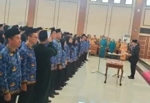 Bupati Bangka Lantik 122 CPNS Formasi 2024 Jadi PNS