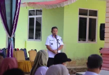 Bupati Bangka Terima Bantuan Ambulans PT CMI, untuk Desa Mapur