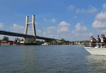 Perbaikan Jembatan Emas Pasca Laka Laut Mulai Dikerjakan