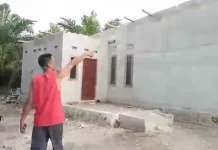 Warga Banyu Asin Harapkan Bantuan Rehabilitasi Korban Puting Beliung