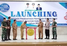 Belitung Launching Tahapan Pilkades Serentak 2026, Bupati Targetkan Zero Konflik