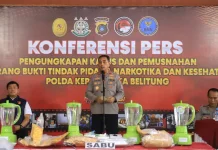 Narkoba Tak Bertuan, Polda Babel: Modus Baru
