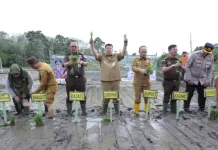 Desa Namang Lokus Program Ketahanan Pangan Desa Adhyaksa di Bangka Tengah