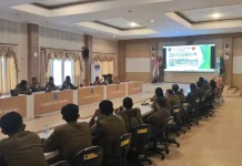 Satpol PP Bangka Menggelar Peningkatan Kapasitas Linmas