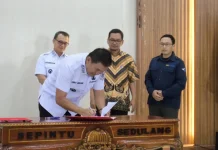 Pemkab Bangka Tandatangani Kesepakatan Bersama Tiga Perguruan Tinggi