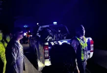 Satlantas Polres Belitung Tangani Kecelakaan di Jalan Raya Sijuk