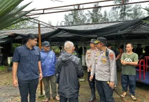 Kapolresta Pangkalpinang Tinjau Lokasi Terdampak Cuaca Buruk