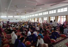 Nganggung Sepintu Sedulang Jadi Ikon Peringatan HUT ke-260 Kota Sungailiat