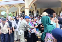 CJH Belitung Timur Diberangkatkan ke Asrama Haji Provinsi