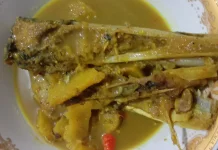 Bumbu Lempah Kuning Direbus, Ciri Khas Masakan Bangka