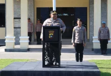 Polres Belitung Gelar Apel Siaga May Day 2026
