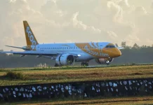 Pesawat Scoot Mendarat Perdana di Belitung, Rute Singapura Resmi Dibuka