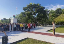 Panitia Waisak Bangka Gelar Karya Bakti di TMP