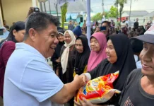 Satu Tahun Kepemimpinan, Gubernur Babel Salurkan Bansos 2.185 ton Beras