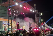 Penampilan Gen Ambyar dan Ari Goliath Digelar pada Penutupan HUT Kota Sungailiat