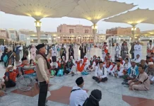 Satu Jemaah Haji Bangka Kembali Bergabung Jalani Ibadah di Madinah