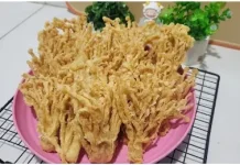 Dari Jamur Biasa Jadi Viral, Enoki Crispy Bikin Nagih
