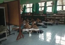 Ruang Kelas Rusak, Siswa SDN 6 Belinyu "Ngamper"