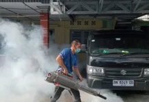 Puskesmas Kenanga Laksanakan Fogging untuk Cegah Penyebaran Kasus DBD