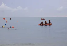 Basarnas Kerahkan Jetski dan Drone Amankan Sungailiat Triathlon 2026