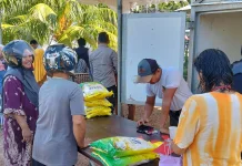 Beras SPHP 2 ton Ludes pada Operasi Pasar Murah di Sungailiat