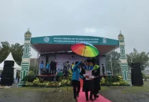 Ketua BKPRMI Bangka: Semangat Santri di tengah Hujan Bukti Cinta Al-Quran