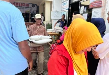 Pemkot Pangkalpinang Salurkan Bantuan Pangan untuk 622 Warga Kelurahan Opas
